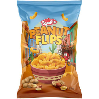 Peanut Flips Snack Bandito 85 g