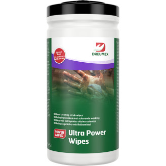 Käsienpuhdistuspyyhe Dreumex Power Wipes, 90 kpl