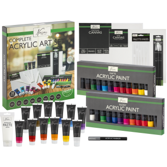 Akryylimaalauspakkaus Nassau Fine Art 38 osaa