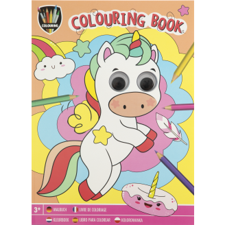 Värityskirja Moxy yksisarvinen