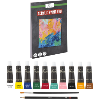 Akryylimaalauspakkaus Nassau Fine Art 13 osaa