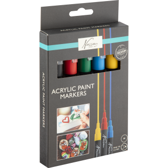 Akryylitussi Nassau Fine Art 5 kpl