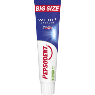 Hammastahna Pepsodent 125 ml White System
