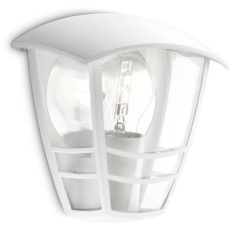 Ulkoseinävalaisin Philips Creek valkoinen 60W