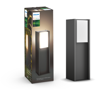 Jalustavalaisin Philips Hue Turaco ulkokäyttöön 9W 230V, antrasiitti
