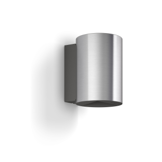 Ulkoseinävalaisin Philips Buxus hopea 2x4,5W