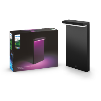 Jalustavalaisin Philips Hue Nyro White and Color Ambiance 13.5W 24V, musta