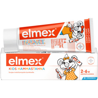 Hammastahna Elmex 50 ml lapset 2-6 vuotta