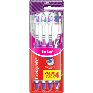 Hammasharja Colgate 4 pack Antibac Soft