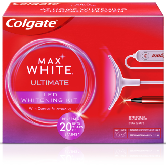 LED-valkaisulaite Colgate Max White Ultimate ComfortFit