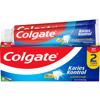 Hammastahna Colgate 2 x 75 ml Karies Kontroll