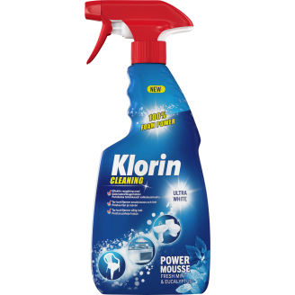 Puhdistusspray Klorin 500 ml Power Mousse