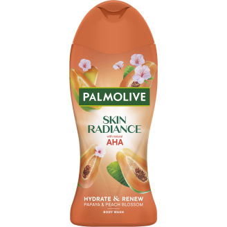 Suihkusaippua Palmolive 250 ml Skin Radiance Papaya & Peach Blossom kuoriva