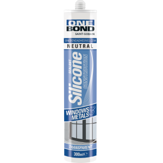 Rakennussilikoni Onebond 300 ml, kirkas