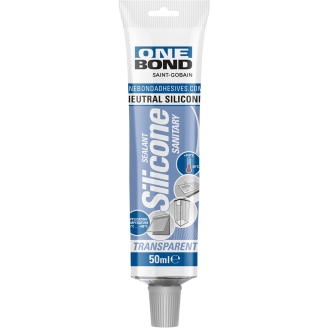 Saniteettisilikoni Onebond 50 ml, Kirkas