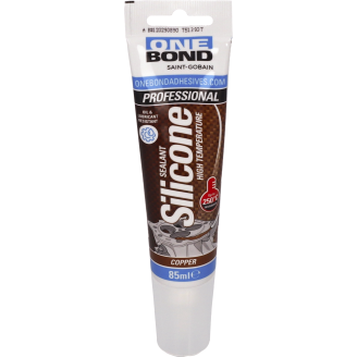 Tiivistesilikoni Onebond 85 ml lämmönkesto 300 °C, Kupari