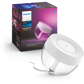 Pöytävalaisin Philips Hue Iris, valkoinen