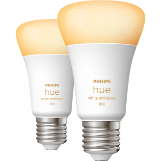 Älylamppu Philips Hue White Ambiance 6W A60 E27 2kpl