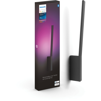 Seinävalaisin Philips Hue Liane 12W 24V, musta