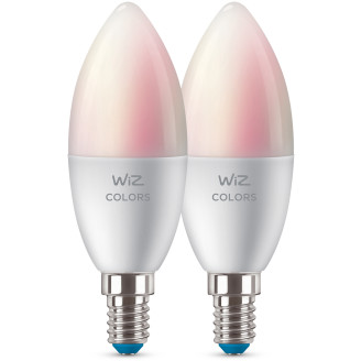 LED-älylamppu Wiz RGB+W 470lm Wi-Fi C37 E14