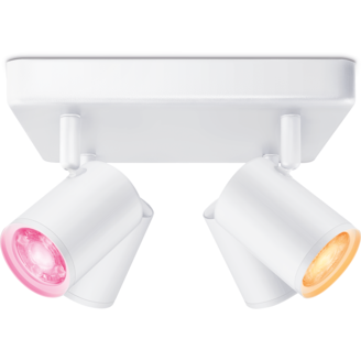 Kohdevalaisin WiZ Imageo valkoinen 4x5W RGB