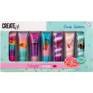 Huulikiillot Create it! 7 kpl Candy