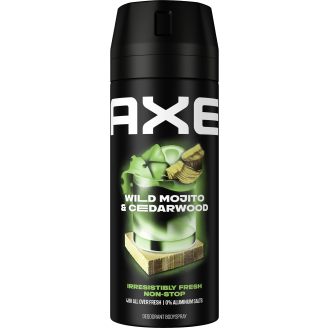 Deo spray Axe 150 ml 48h Body Spray Green Mojito + Cedarwood