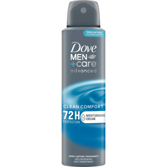 Deo Spray Dove Men+Care 150 ml Advanced Clean Comfort