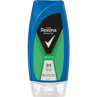 Suihkusaippua Rexona 225 ml Quantum 3in1