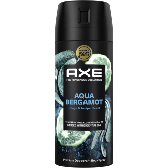 Deo spray Axe 150 ml 72h Fine Fragrance Aqua Bergamot