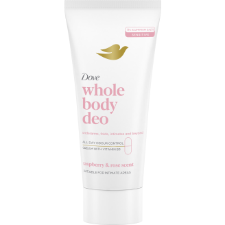 Deo voide Dove 75 ml Whole Body Rasberry & Rose Cream