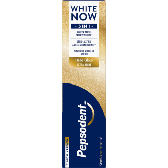 Hammastahna Pepsodent 75 ml WhiteNow Hello Glow