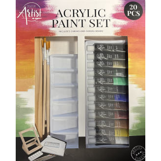 Akryylimaalaussetti Creative Artist 20 osaa
