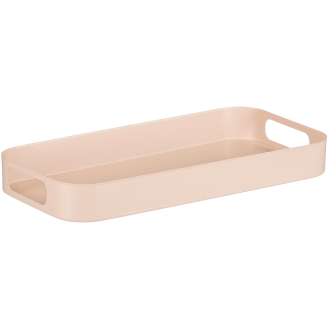 Koristelautanen Mica Decorations 39 x 19 cm pinkki