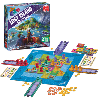 Peli Jumbo Lost Island Stratego