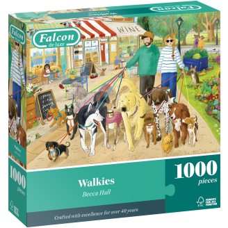 Palapeli Jumbo 1000 palaa Falcon Walkies