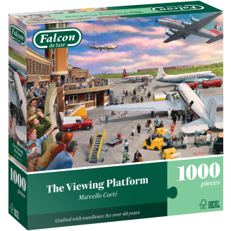 Palapeli Jumbo 1000 palaa Falcon The Viewing Platform