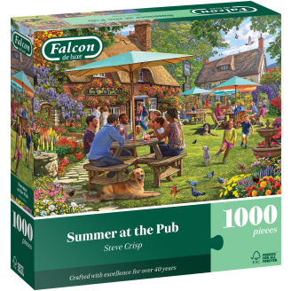 Palapeli Jumbo 1000 palaa Falcon Summer at the Pub