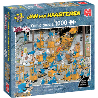 Palapeli Jumbo 1000 palaa Jan van Haasteren Oldtimers GO Forth