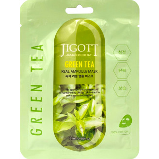 Kangasnaamio Jigott 27 ml Real Ampoule Green Tea