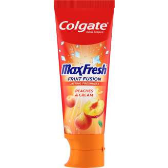 Hammastahna Colgate 75 ml Max Fresh Fruit Fusion Peaches & Cream
