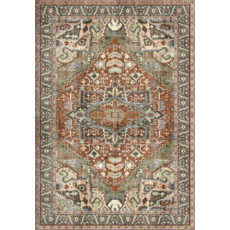 Matto Minun Matot 80 x 200 cm Sikinos vihreä/ruskea