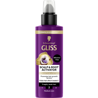 Hiuspohjan hoitoaine Gliss 100 ml Full Hair Wonder Scalp & Root Activator