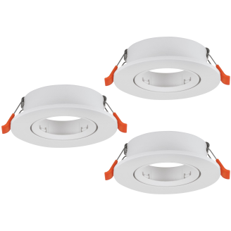 Uppospottisarja Eglo Sapereta-E 3xGU10 valkoinen