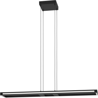 Riippuvalaisin EGLO conncect.z Salvilanas-z led 33W 116x20cm musta/valkoinen