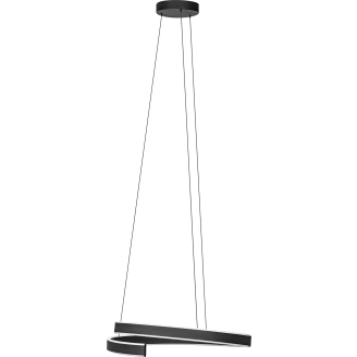 Riippuvalaisin EGLO connect.z Andabaia-z led 42,5W Ø60cm musta/valkoinen