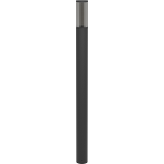 Ulkopylväsvalaisin Eglo Salle E27 110 cm musta