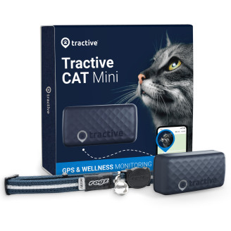 Kissan aktiivisuuskaulapanta Tractive CAT Mini 4G GPS