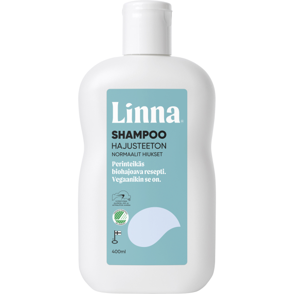 Shampoo Linna 400 ml hajusteeton