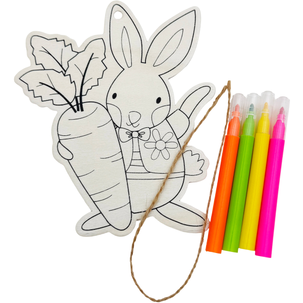 Pääsiäispupu Craftsy väritettävä